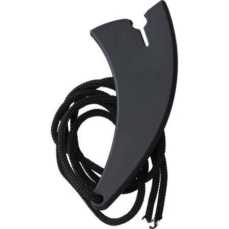 Miscellaneous 4370 Multi Color Neck Knife With Black Finger Grooved Nylon Handle 4 Miscellaneous 4370 Multi Color Neck Knife With Black Finger Grooved Nylon Handle - Image 2