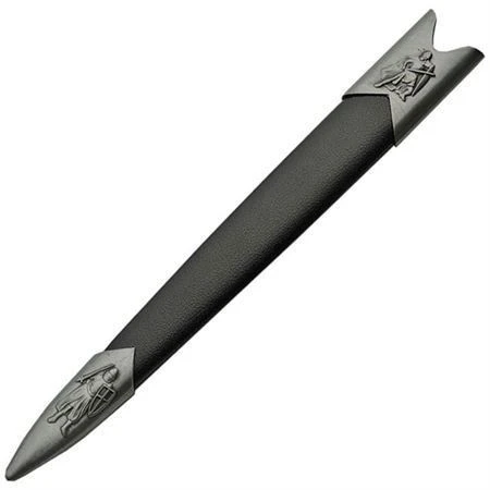 China Made 211445SL Knights Dagger With Black And Gray Synthetic Handle 4 China Made 211445SL Knights Dagger With Black And Gray Synthetic Handle - Image 2