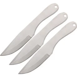 China Made 21095403 Silver Shadow Triple Set Fixed Blade Knife