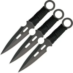 China Made MI185 Three Piece Throwing Set Fixed Blade Knife