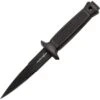 China Made 4234 Mini Dagger Fixed Dagger Black Textured Coating Blade Knife With Black Textured Rubberized Handle 1 China Made 4234 Mini Dagger Fixed Dagger Black Textured Coating Blade Knife With Black Textured Rubberized Handle -TOPS Knives Shop 156990 157019