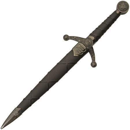 China Made 211532SL Celtic Knot Dagger Silver 4 China Made 211532SL Celtic Knot Dagger Silver - Image 2