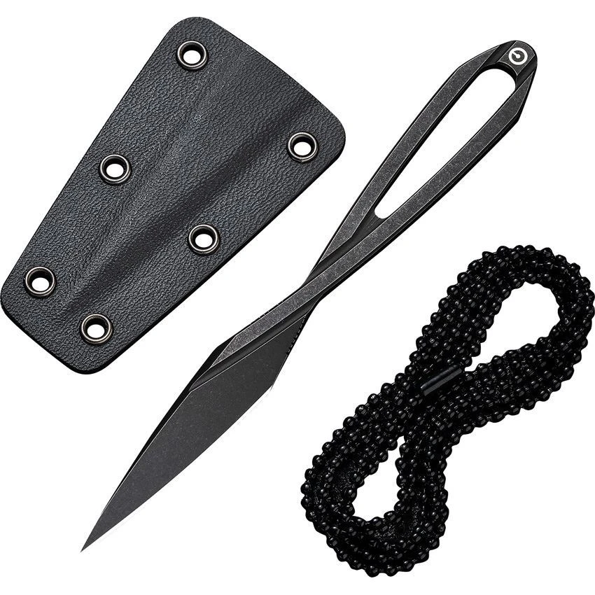 Civivi 210012 D-Art Neck Knife Black SW 4 Civivi 210012 D-Art Neck Knife Black SW - Image 2