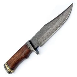 FH HZBW001 Damascus Bowie -TOPS Knives Shop 171995
