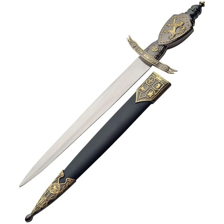 China Made 211206 Lion Crusader Dagger Fixed Blade Knife 3 China Made 211206 Lion Crusader Dagger Fixed Blade Knife
