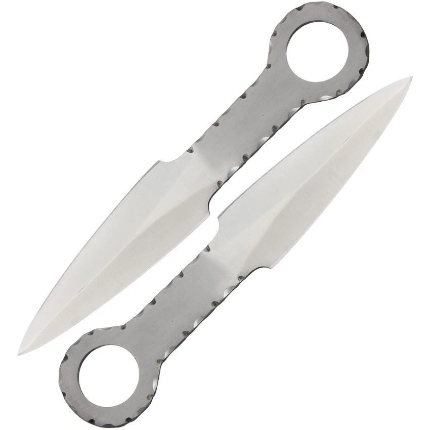 Valley Forge Knives 010 Valley Forge Thrower Fixed Blade Knife With Stainless Construction - Set 3 Valley Forge Knives 010 Valley Forge Thrower Fixed Blade Knife With Stainless Construction - Set