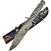 Frost WT700 Whitetail Bowie Camo Fixed Blade Knife -TOPS Knives Shop 212525 212548