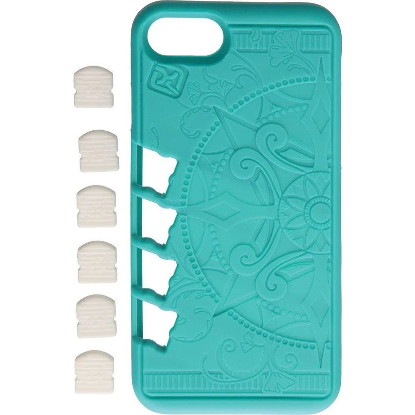 Klecker 104TE Klecker Stowaway EDC IPhone7 Case Teal 3 Klecker 104TE Klecker Stowaway EDC IPhone7 Case Teal