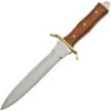 Pakistan 3363 Commando Dagger With Brown Wood Handle And Leather Belt Sheath 2 Pakistan 3363 Commando Dagger With Brown Wood Handle And Leather Belt Sheath -TOPS Knives Shop 217575 217582