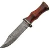 Damascus 1170 Bowie Knife With Rosewood Handle 1 Damascus 1170 Bowie Knife With Rosewood Handle -TOPS Knives Shop 218308 218312