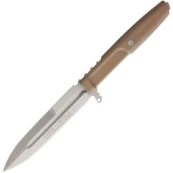 Extrema Ratio 0478DW Requiem Fixed Blade Knife With Desert Tan Forprene Handle