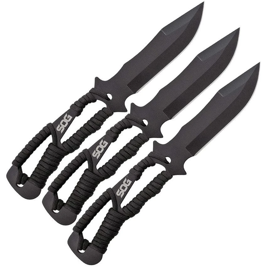 SOG F041TNCP Three Piece Throwing Knife Set 3 SOG F041TNCP Three Piece Throwing Knife Set