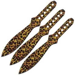 China Made 211414CT Throwing Knife Set Cheetah