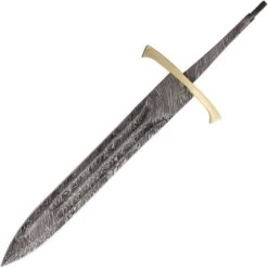 Knifemaking 027D Dagger Blade Damascus